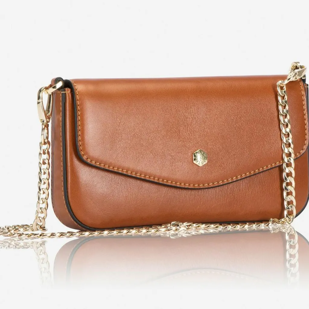 Outlet Jekyll & Hide Paris Umhängetasche Leder 21.5 cm braun