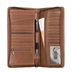 New Jekyll & Hide Texas Geldbörse RFID Leder 11 cm clay2