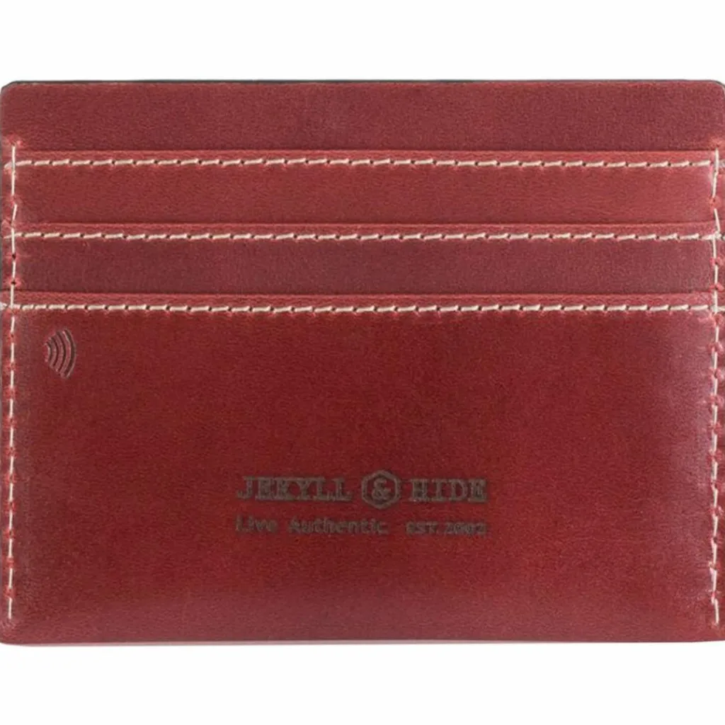 Jekyll & Hide Visitenkartenetuis<Texas Kitkartenetui RFID Leder 11 cm red