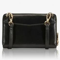 Jekyll & Hide Abendtaschen & Clutches<Verona Clutch Geldbörse RFID Schutz Leder 19 cm black
