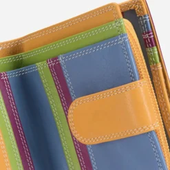 Jekyll & Hide Damengeldbörsen Querformat<Verona Geldbörse RFID Schutz Leder 12 cm fiji