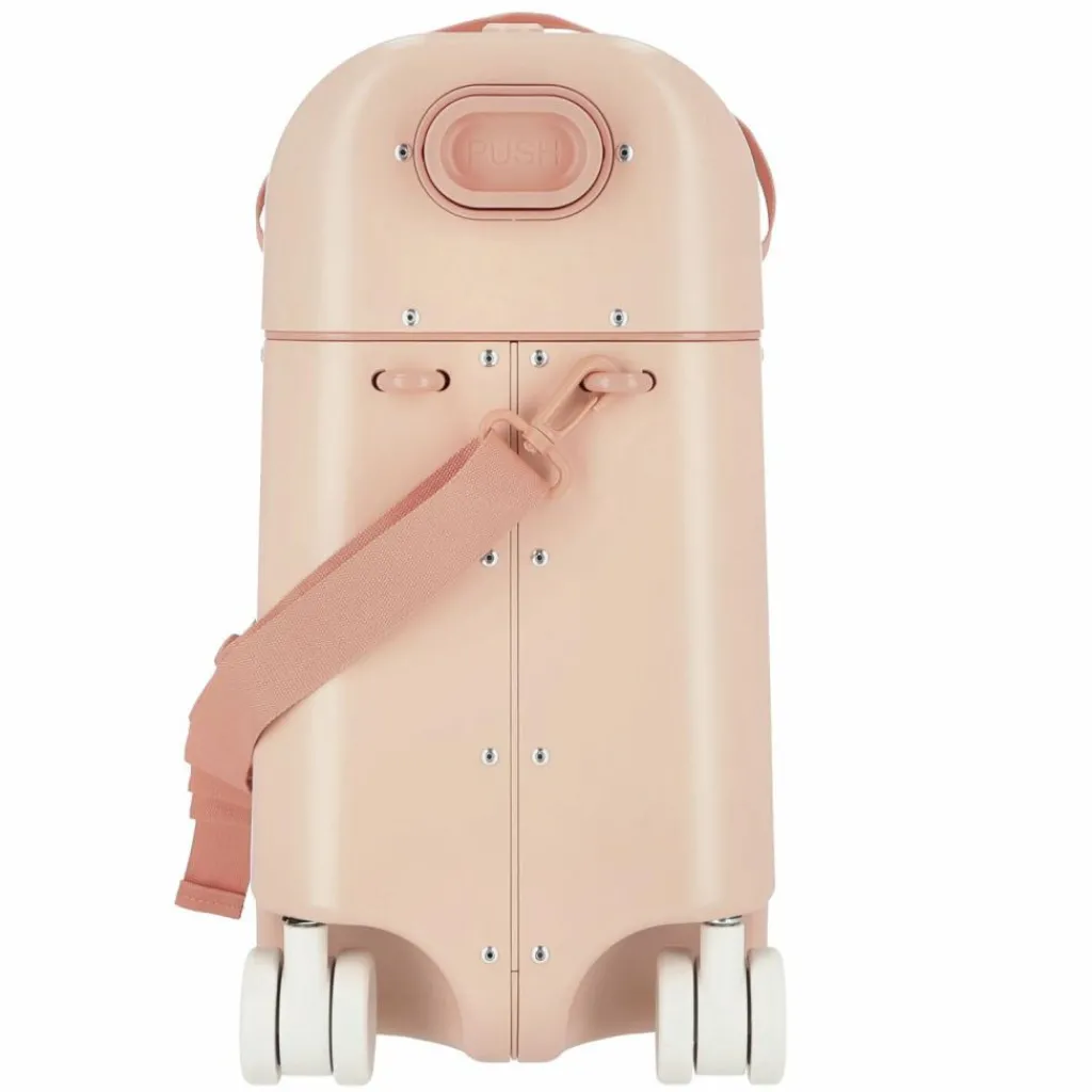 JetKids Kinder Koffer<BedBox 4 Rollen Kindertrolley 39 cm coral pink