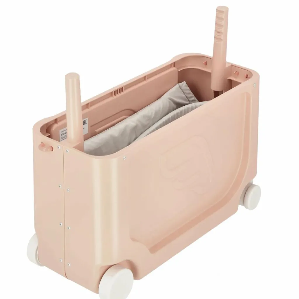 JetKids Kinder Koffer<BedBox 4 Rollen Kindertrolley 39 cm coral pink