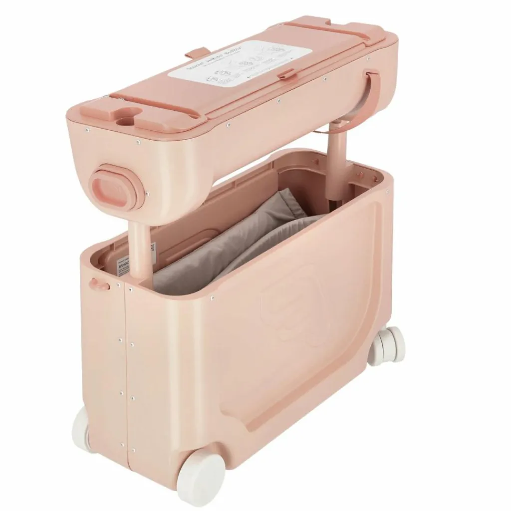 JetKids Kinder Koffer<BedBox 4 Rollen Kindertrolley 39 cm coral pink