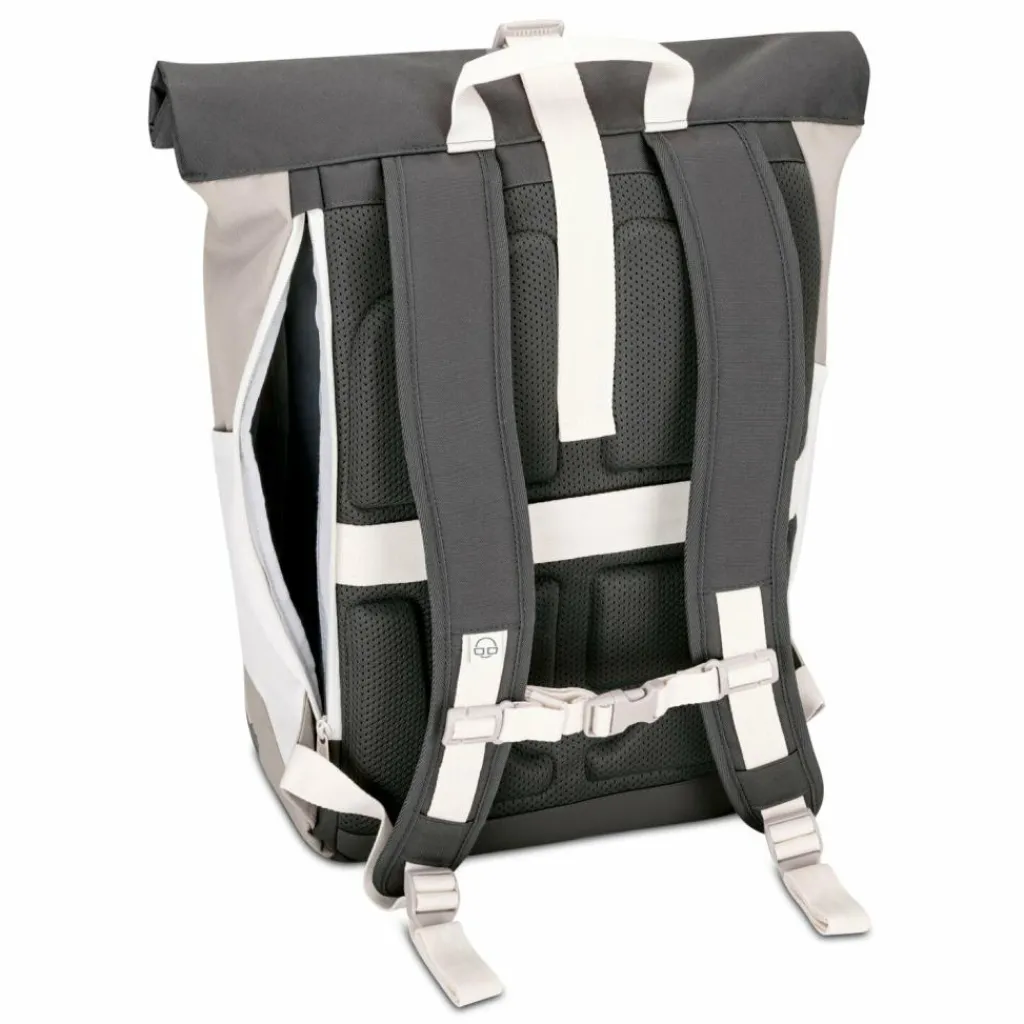 Johnny Urban Rolltop-Rucksäcke|Daypacks<Eco Series Allen Medium Daypack 40.5 cm Laptopfach sand grey