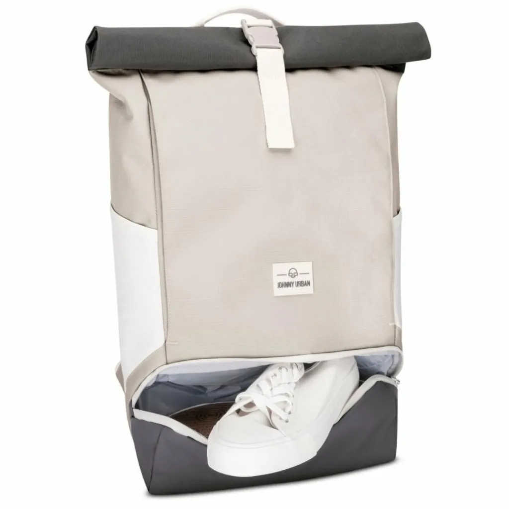 Johnny Urban Rolltop-Rucksäcke|Daypacks<Eco Series Allen Medium Daypack 40.5 cm Laptopfach sand grey