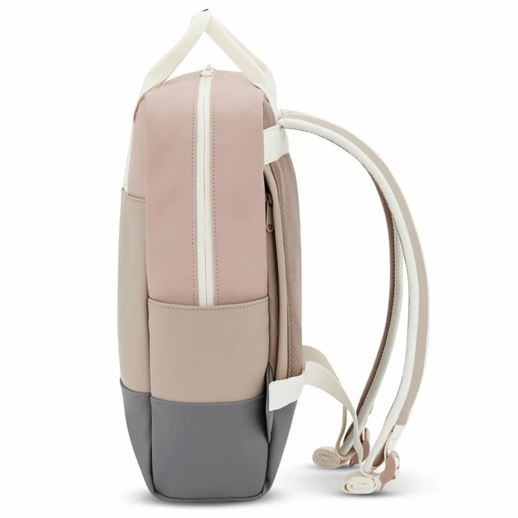New Johnny Urban Sleek Series Hailey Daypack 36 cm Laptopfach beige-rose