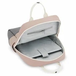 New Johnny Urban Sleek Series Hailey Daypack 36 cm Laptopfach beige-rose