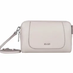 Joop! Estate Casta Umhängetasche Leder 20 cm lightgrey