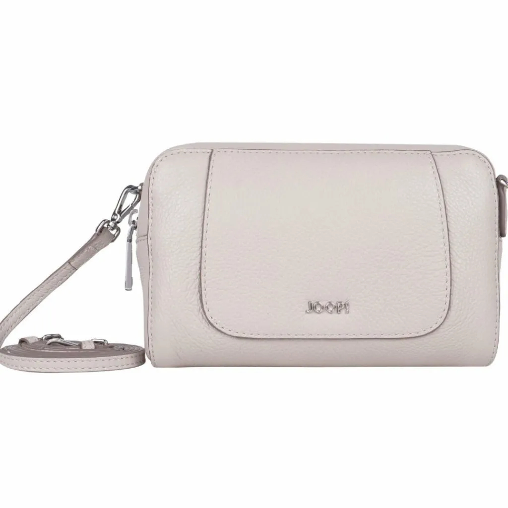 Joop! Estate Casta Umhängetasche Leder 20 cm lightgrey