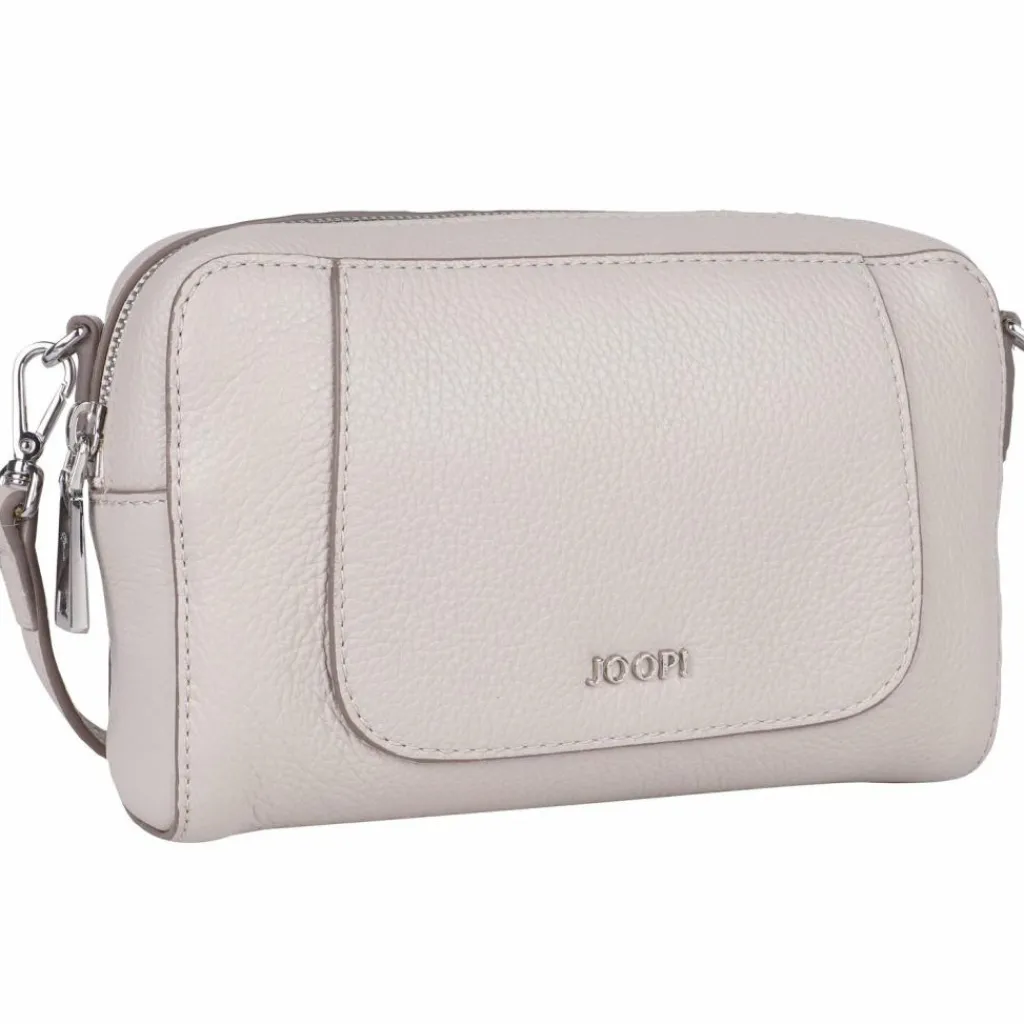 Joop! Estate Casta Umhängetasche Leder 20 cm lightgrey