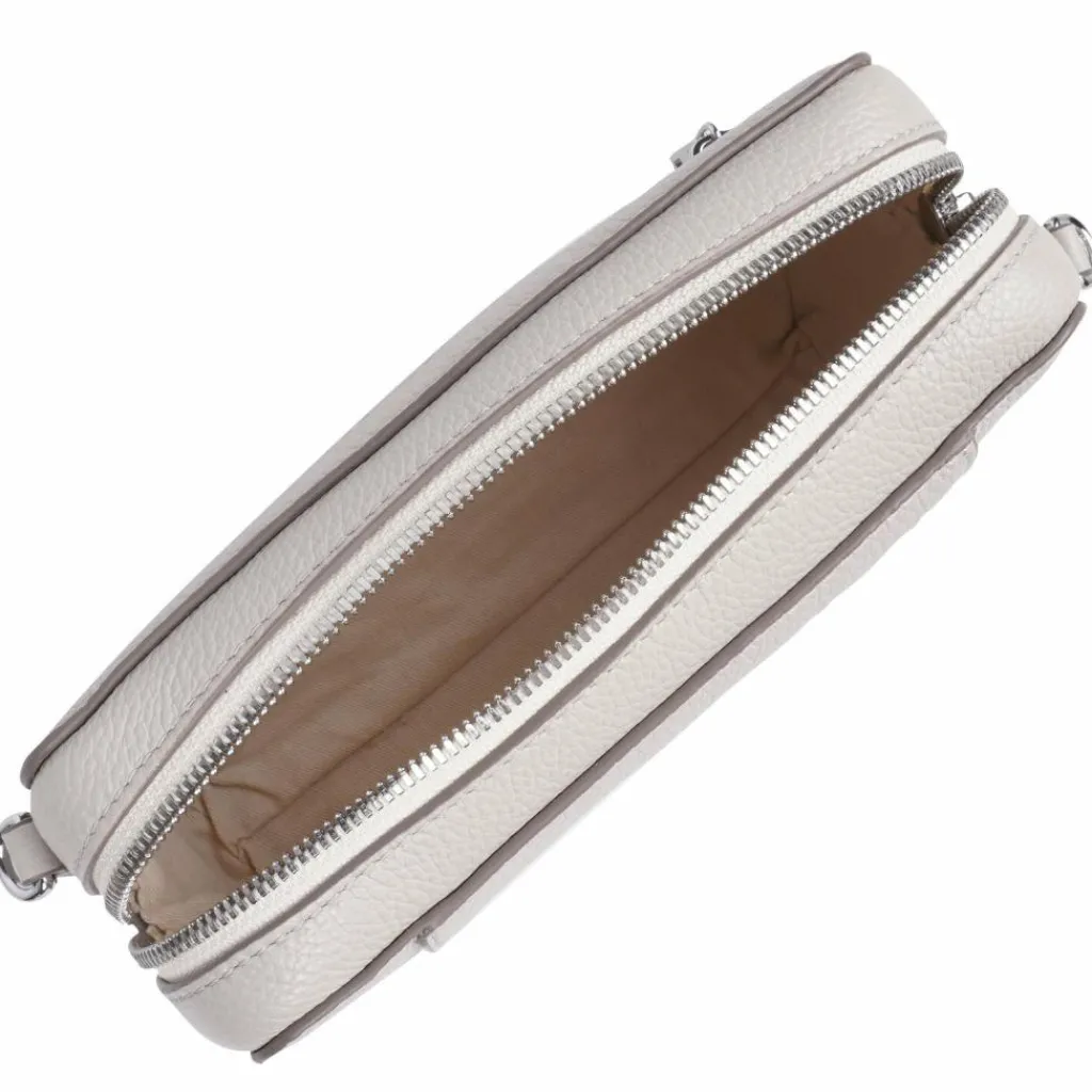 Joop! Estate Casta Umhängetasche Leder 20 cm lightgrey