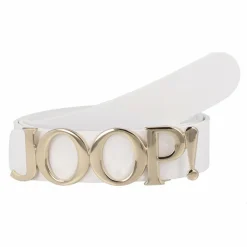Joop! Damengürtel<Gürtel Leder white-gold