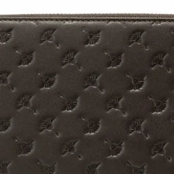 New Joop! Leggero Stampa leggero stampa Geldbörse RFID Schutz Leder 18.5 cm darkbrown
