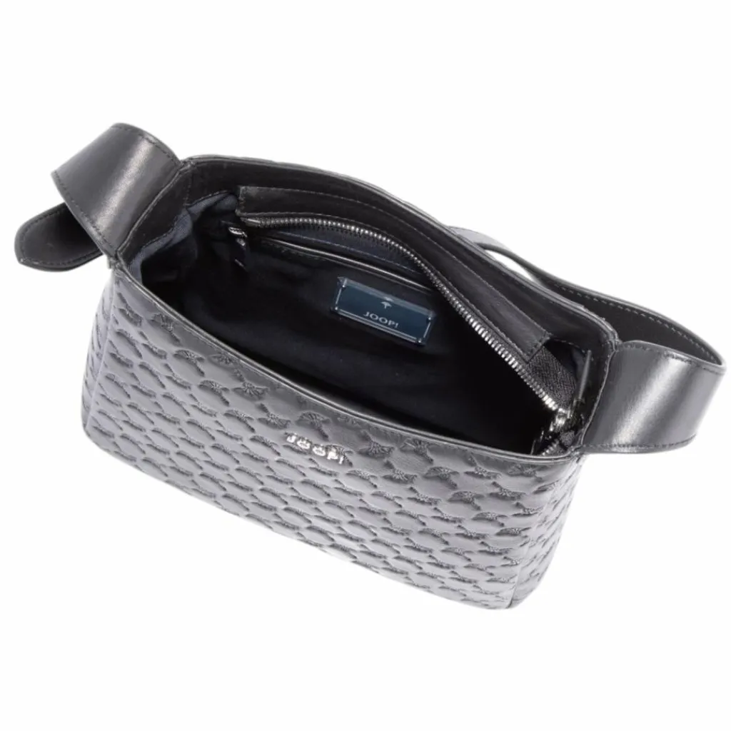 Clearance Joop! leggero stampa Schultertasche Leder 23 cm black