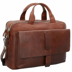 Joop! Laptoptaschen|Aktentaschen<Loreto Pandion Aktentasche Leder 39 cm Laptopfach dark brown