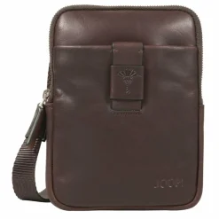 Hot Joop! Loreto Rafael Umhängetasche Leder 14 cm seal brown