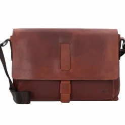 Joop! Messenger Bags|Laptoptaschen<Messenger Leder 37 cm Laptopfach darkbrown