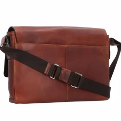 Joop! Messenger Bags|Laptoptaschen<Messenger Leder 37 cm Laptopfach darkbrown