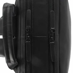 Jost Lederrucksäcke|Daypacks<Aarhus Daypack Leder 42 cm Laptopfach schwarz
