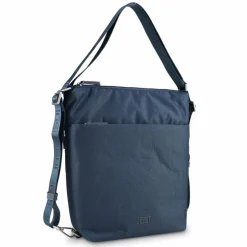 Discount Jost Bergen Schultertasche RFID Schutz 25 cm blau