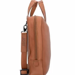 Jost Laptoptaschen|Aktentaschen<Futura Aktentasche Leder 38 cm Laptopfach cognac
