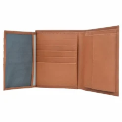 Jost Futura Geldbörse Leder 12,5 cm cognac