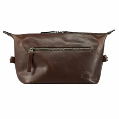 Jost Kulturbeutel<Lund Kulturbeutel Leder 25 cm braun