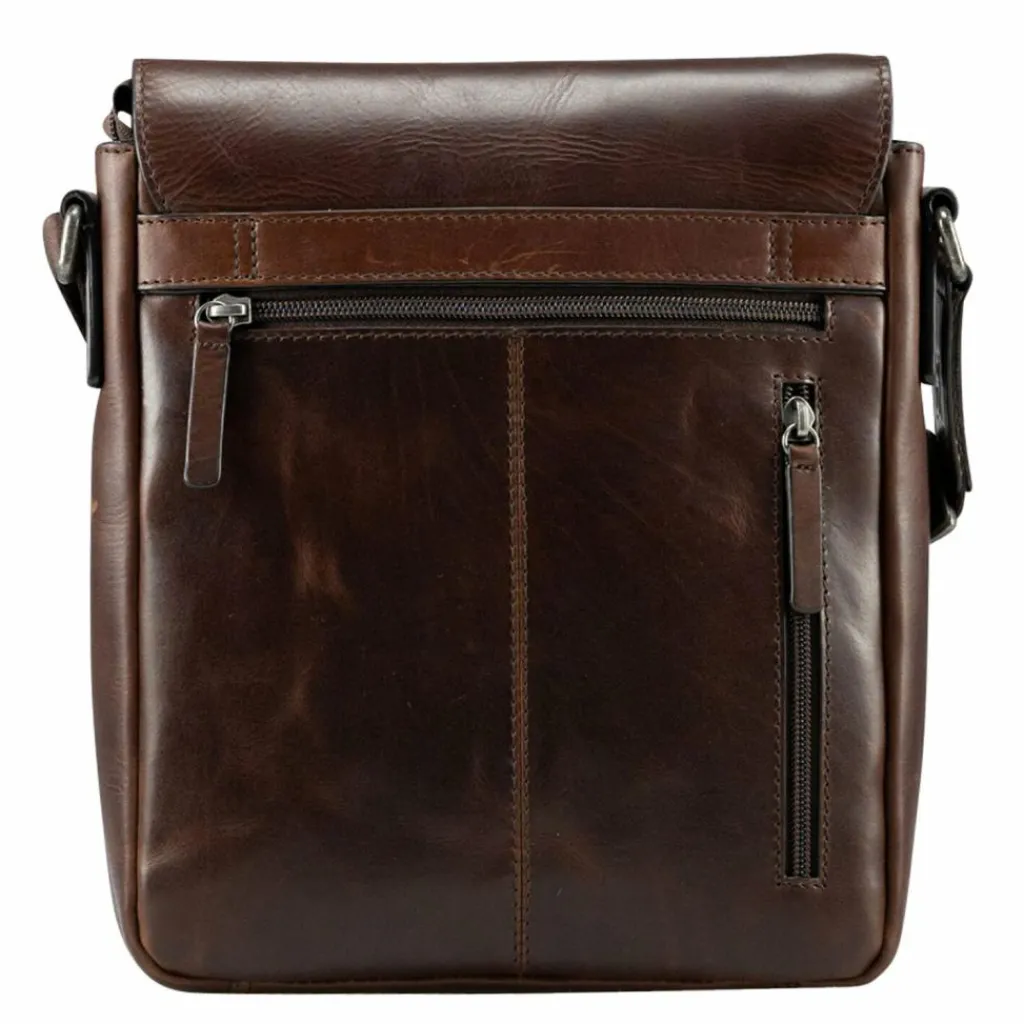 Jost Umhängetaschen<Lund Umhängetasche Leder 24 cm braun