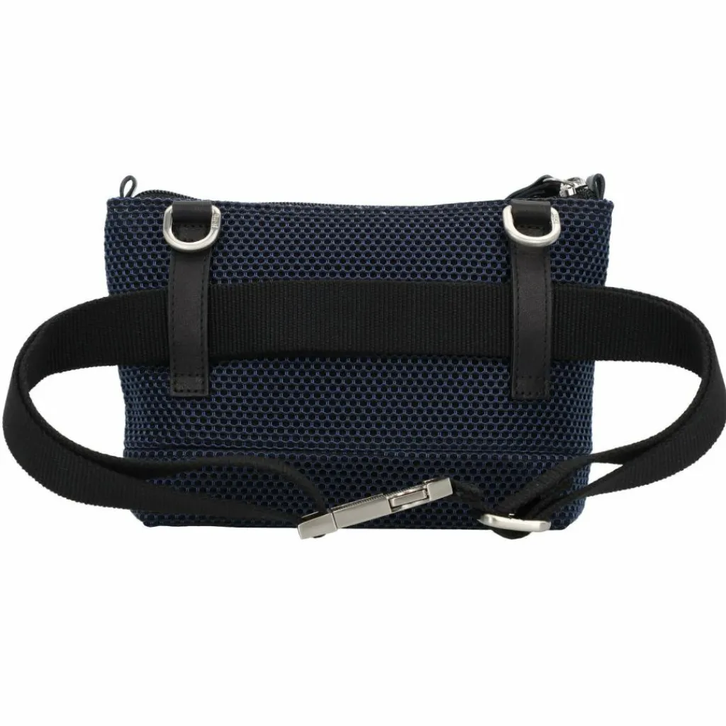 Hot Jost Mesh Umhängetasche 17 cm blau