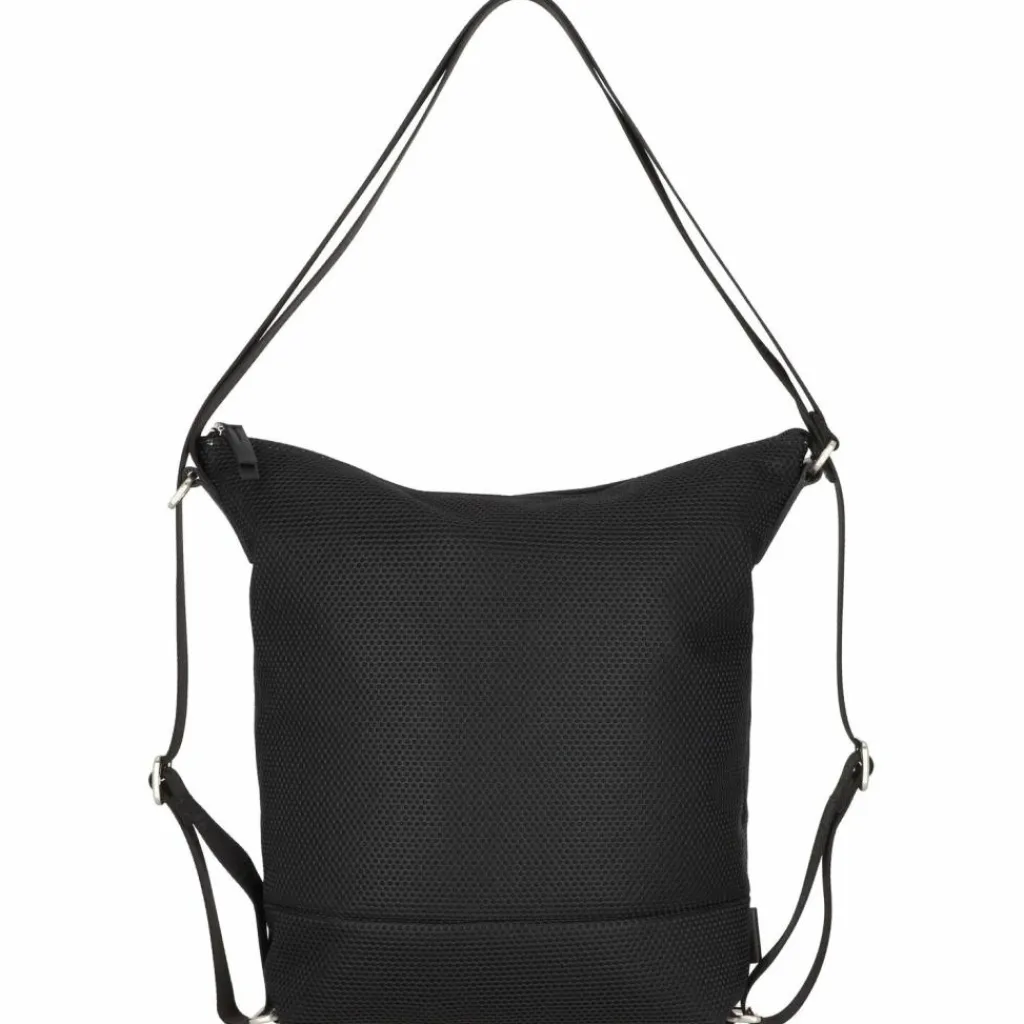 Jost Henkeltaschen|Schultertaschen<Mesh 3-Way Schultertasche 41,5 cm Laptopfach schwarz