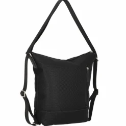 Jost Henkeltaschen|Schultertaschen<Mesh 3-Way Schultertasche 41,5 cm Laptopfach schwarz