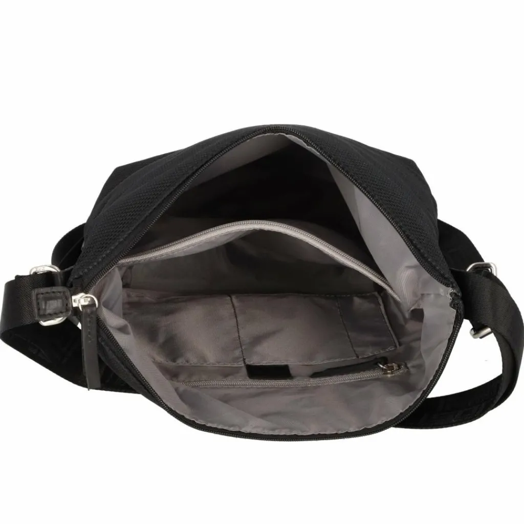 Jost Henkeltaschen|Schultertaschen<Mesh 3-Way Schultertasche 41,5 cm Laptopfach schwarz