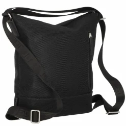 Jost Henkeltaschen|Schultertaschen<Mesh 3-Way Schultertasche 41,5 cm Laptopfach schwarz