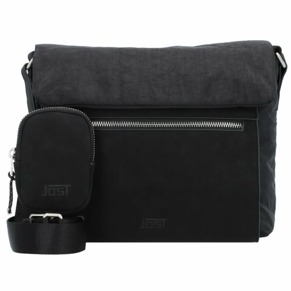 Jost Umhängetaschen<Roskilde Umhängetasche 26 cm schwarz