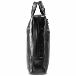 Online Jost Skagen Aktentasche Leder 38 cm Laptopfach black