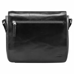 Discount Jost Skagen Aktentaschen Messenger Leder 32 cm Laptopfach black