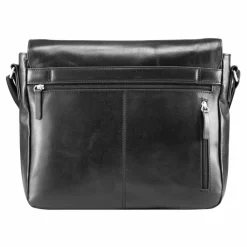 Discount Jost Skagen Aktentaschen Messenger Leder 32 cm Laptopfach black