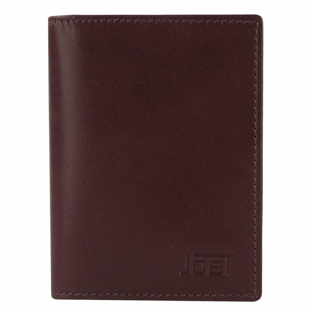 Best Jost Skagen Geldbörse Leder 7 cm rotbraun