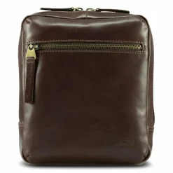 Hot Jost Skagen Umhängetasche Leder 19 cm redbrown