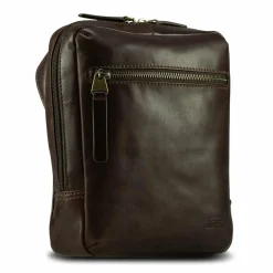 Hot Jost Skagen Umhängetasche Leder 19 cm redbrown