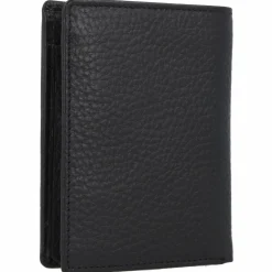 Jost Herrengeldbörsen Hochformat<Stockholm Geldbörse Leder 9.5 cm schwarz