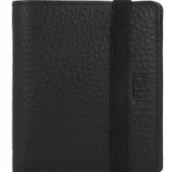 Jost Herrengeldbörsen Hochformat<Stockholm Geldbörse Leder 9 cm schwarz