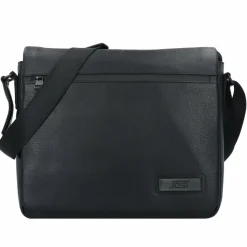 Jost Stockholm Messenger Leder 33 cm Laptopfach
