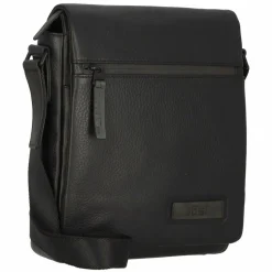 Sale Jost Stockholm Umhängetasche Leder 23 cm schwarz