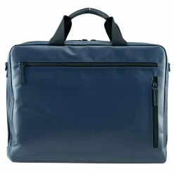 Outlet Jost Tolja Aktentasche 38 cm Laptopfach blau