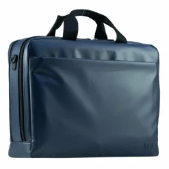 Outlet Jost Tolja Aktentasche 38 cm Laptopfach blau