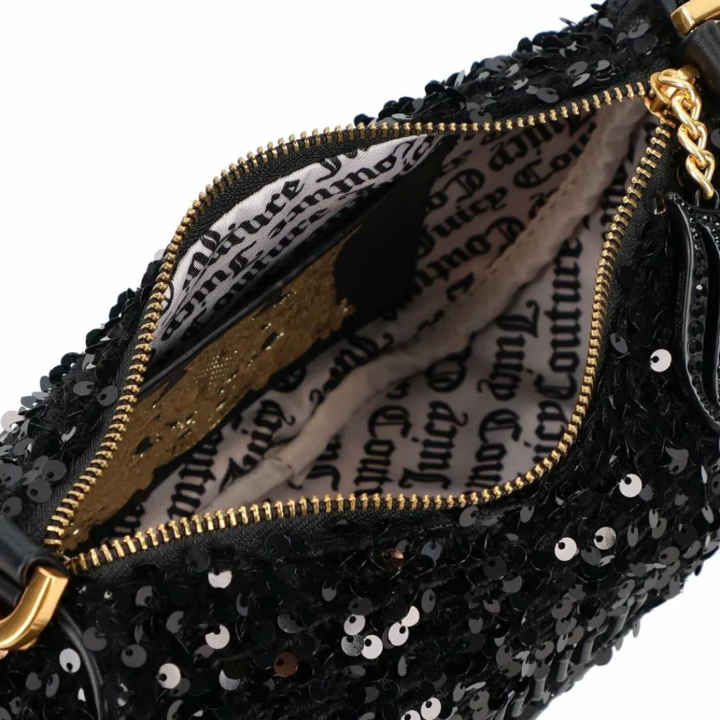Juicy Couture Schultertaschen<Blossom Paillettes Schultertasche 24 cm black
