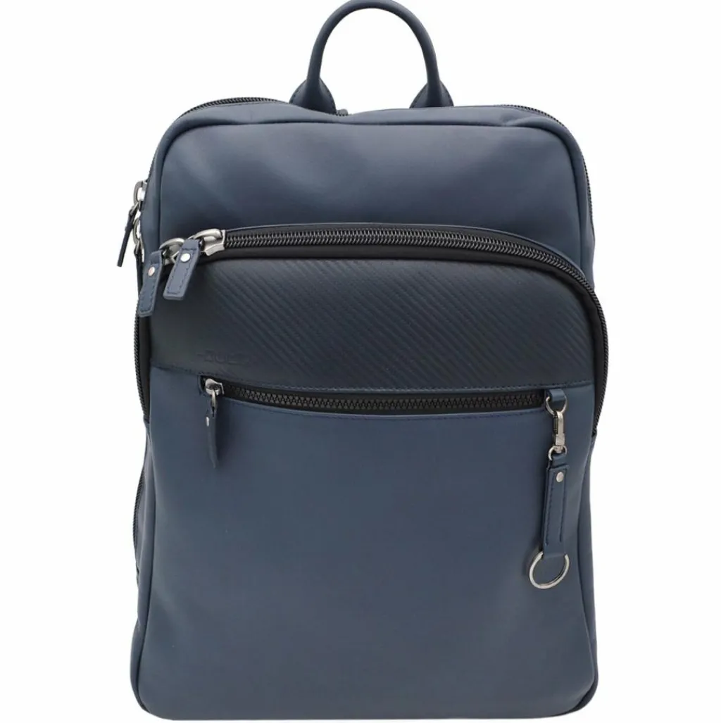 Sale Jump Boston Rucksack 39 cm Leder Laptopfach blue