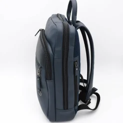 Sale Jump Boston Rucksack 39 cm Leder Laptopfach blue